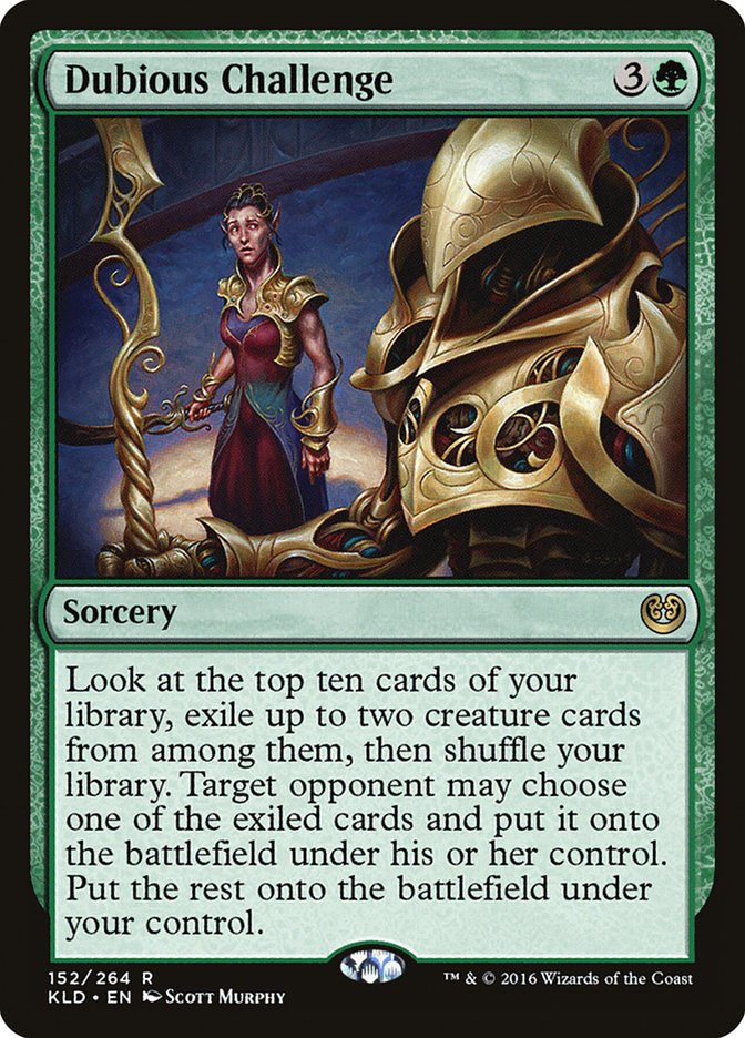 Dubious Challenge (152) [Kaladesh] | Odin's Place