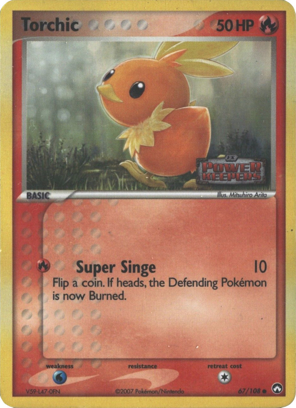 Torchic (67/108) (Stamped) [EX: Power Keepers] | Odin's Place