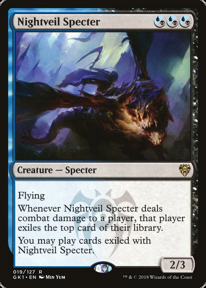 Nightveil Specter (19) [Guilds of Ravnica Guild Kit] | Odin's Place