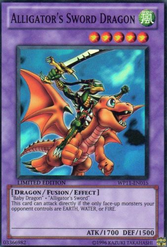 Alligator's Sword Dragon [WP11-EN015] Super Rare | Odin's Place