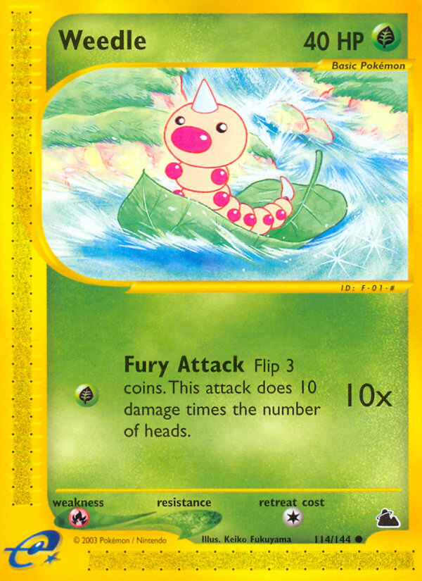 Weedle (114/144) [Skyridge] | Odin's Place
