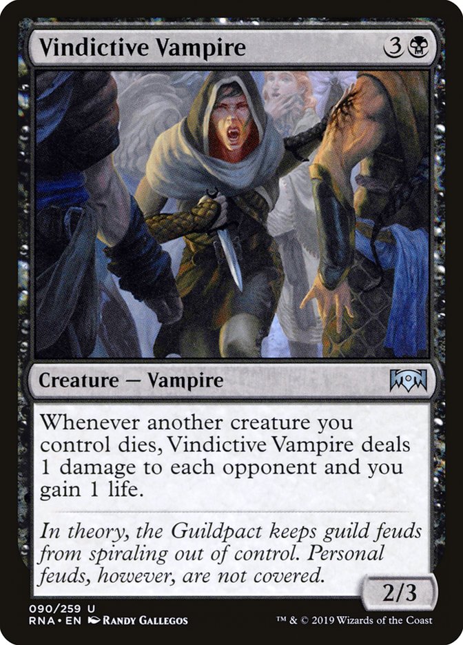 Vindictive Vampire (90) [Ravnica Allegiance] | Odin's Place