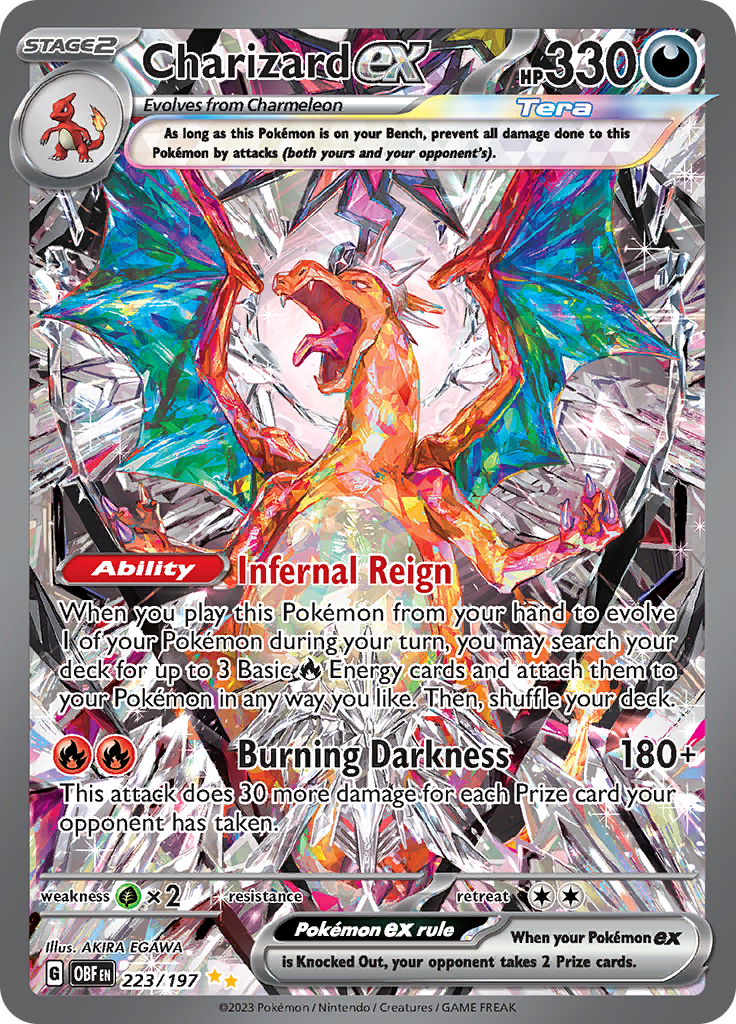 Charizard ex (223/197) [Scarlet & Violet: Obsidian Flames] | Odin's Place