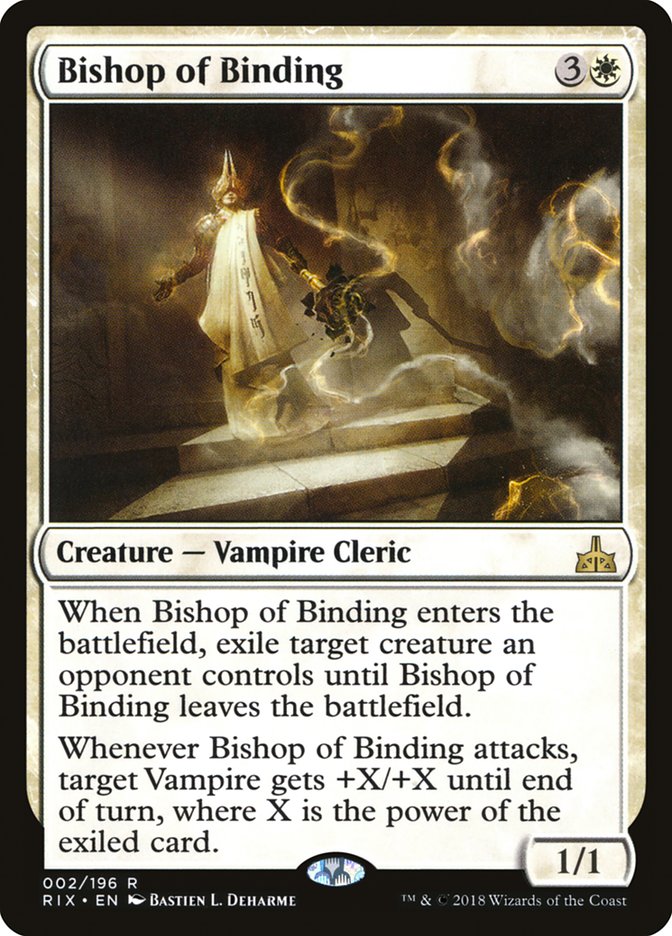 Bishop of Binding (2) [Rivals of Ixalan] | Odin's Place