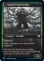 Dormant Grove // Gnarled Grovestrider [Innistrad: Double Feature] | Odin's Place