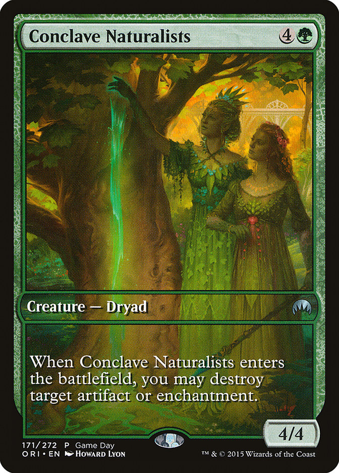 Conclave Naturalists (171) (Game Day) [Magic Origins Promos] | Odin's Place
