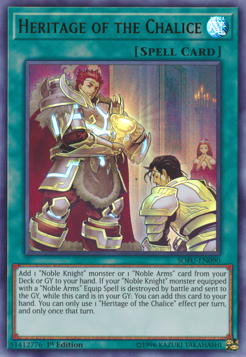 Heritage of the Chalice [SOFU-EN090] Ultra Rare | Odin's Place