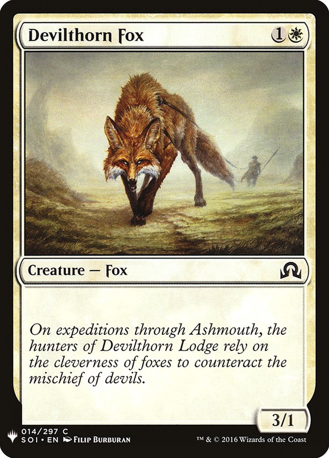 Devilthorn Fox [Mystery Booster] | Odin's Place