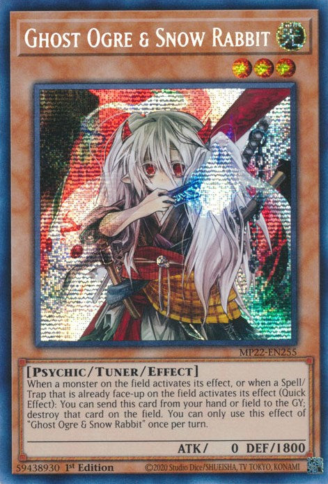 Ghost Ogre & Snow Rabbit [MP22-EN255] Prismatic Secret Rare | Odin's Place