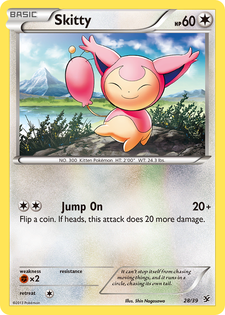 Skitty (28/39) [XY: Kalos Starter Set] | Odin's Place