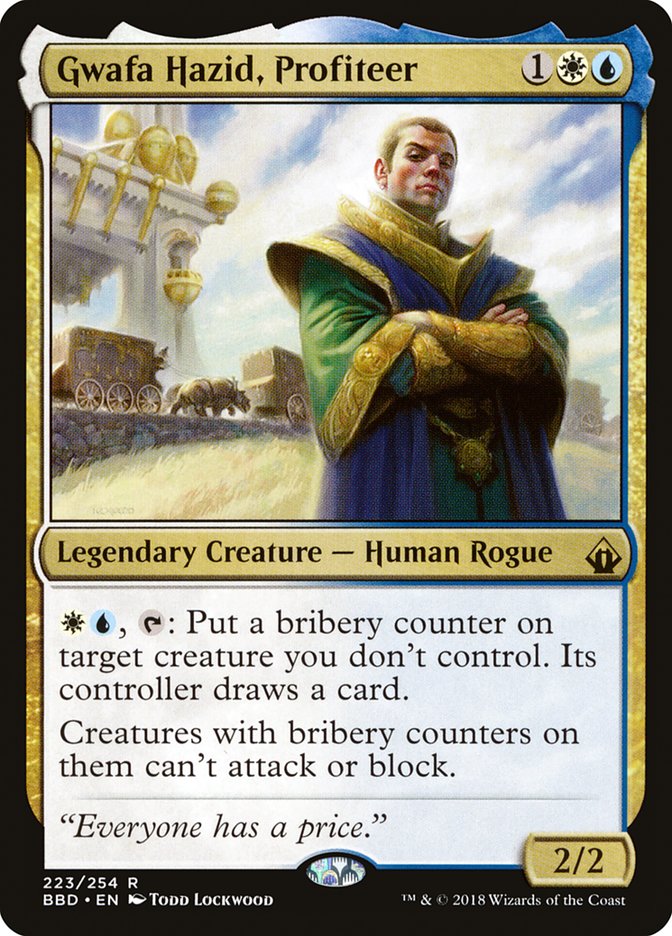 Gwafa Hazid, Profiteer (223) [Battlebond] | Odin's Place