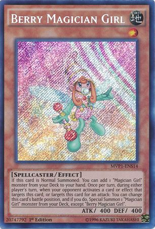 Berry Magician Girl [MVP1-ENS14] Secret Rare | Odin's Place