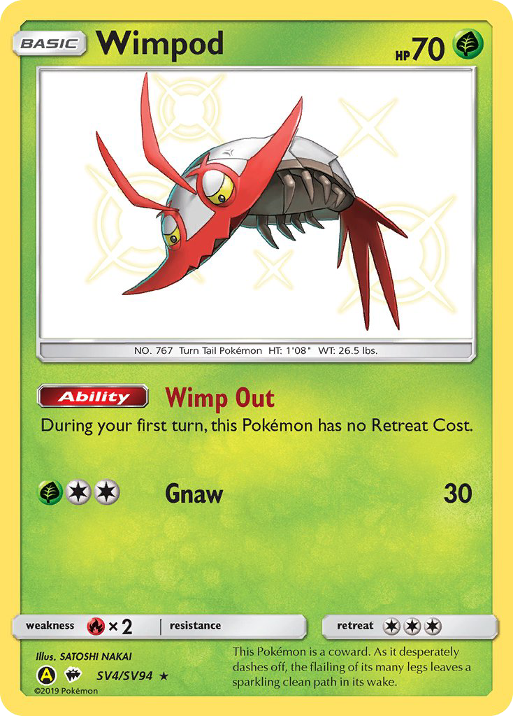 Wimpod (SV4/SV94) [Sun & Moon: Hidden Fates - Shiny Vault] | Odin's Place