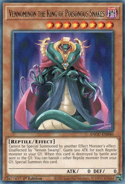 Vennominon the King of Poisonous Snakes (Rare) [ANGU-EN040] Rare | Odin's Place
