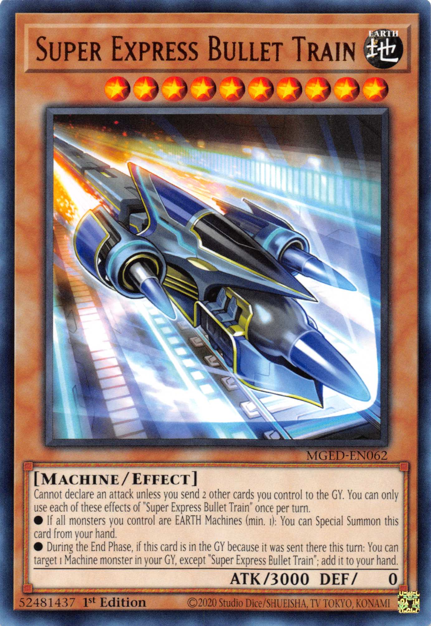 Super Express Bullet Train [MGED-EN062] Rare | Odin's Place