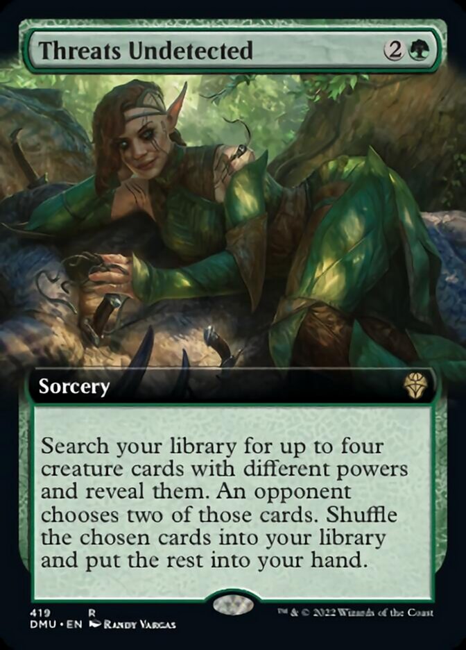 Threats Undetected (Extended Art) [Dominaria United] | Odin's Place