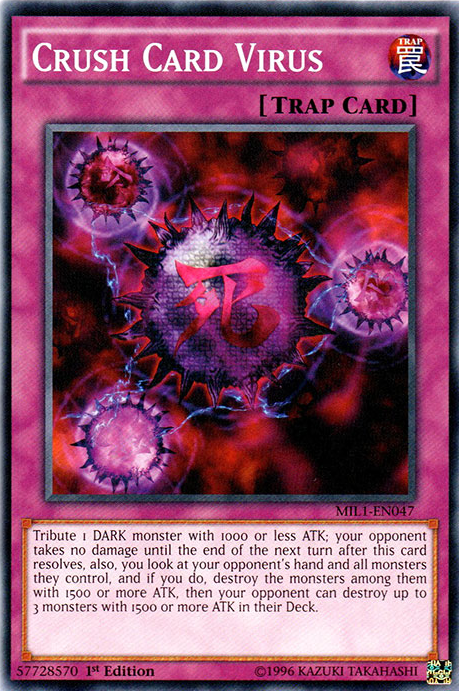 Crush Card Virus [MIL1-EN047] Common | Odin's Place