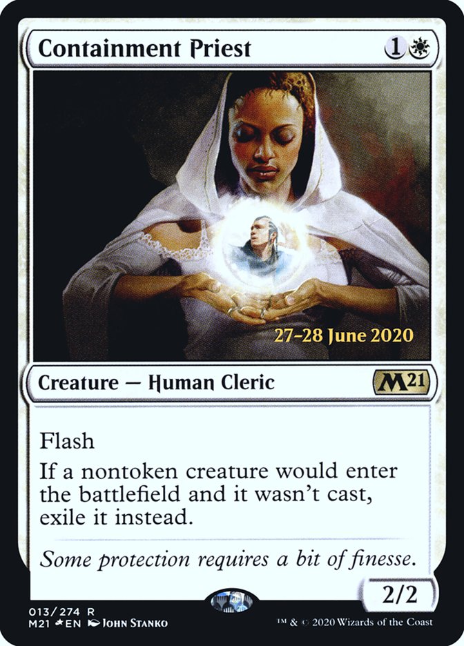 Containment Priest [Core Set 2021 Prerelease Promos] | Odin's Place