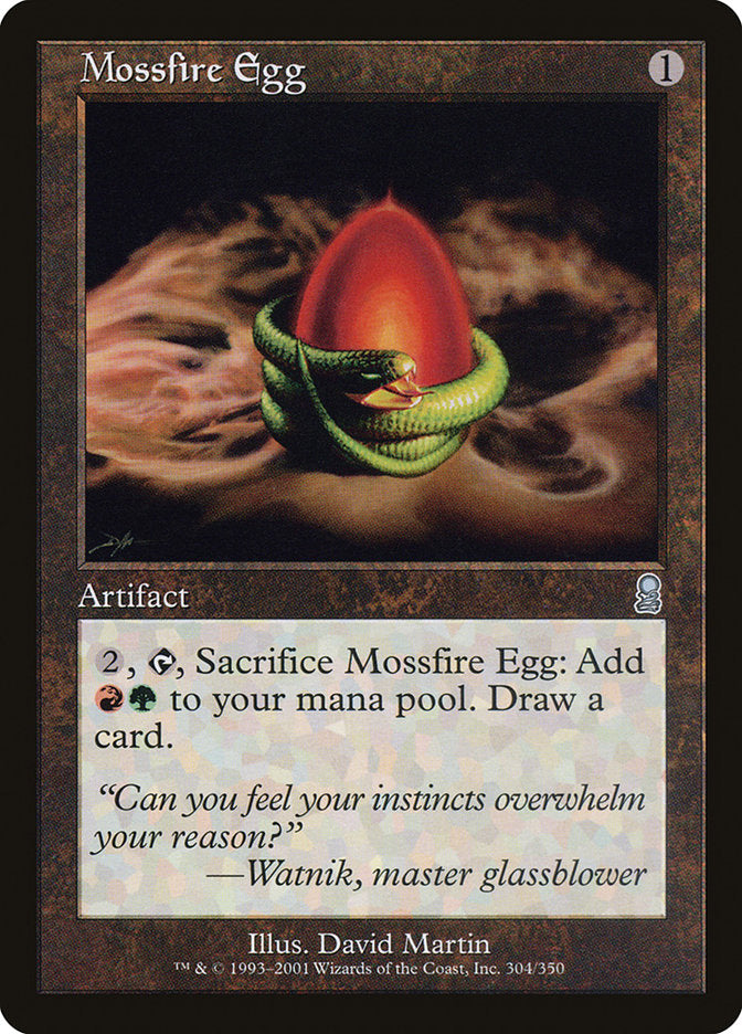 Mossfire Egg (304) [Odyssey] | Odin's Place