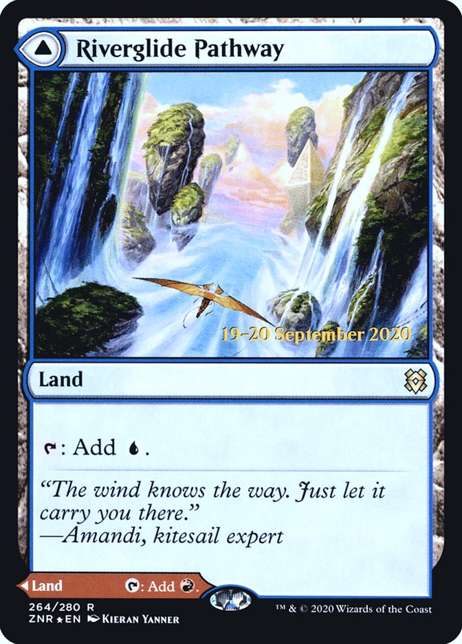 Riverglide Pathway // Lavaglide Pathway [Zendikar Rising Prerelease Promos] | Odin's Place