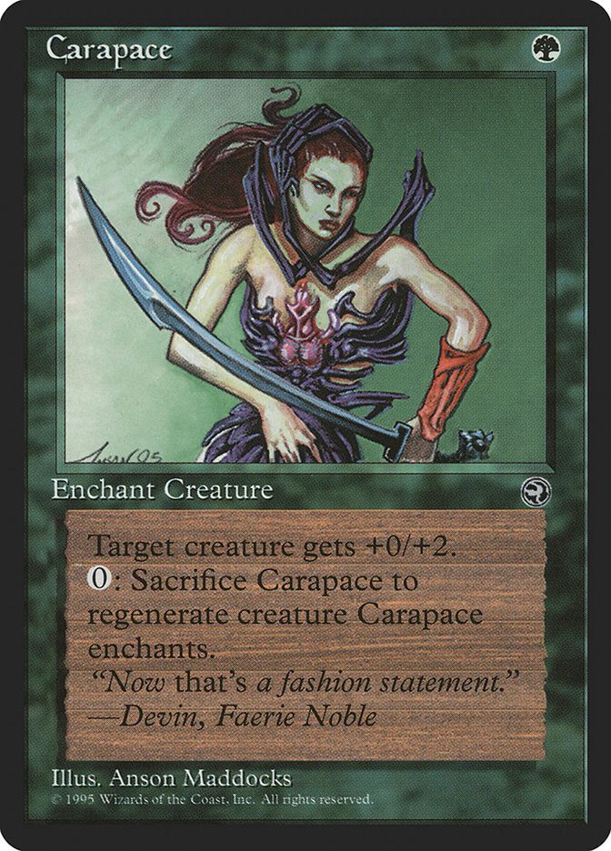 Carapace (Devin Flavor Text) [Homelands] | Odin's Place