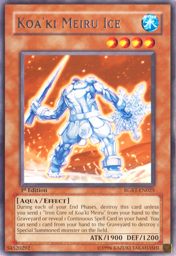 Koa'ki Meiru Ice [RGBT-EN025] Rare | Odin's Place