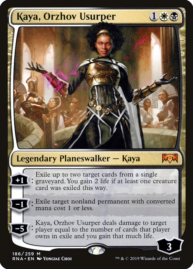 Kaya, Orzhov Usurper (186) [Ravnica Allegiance] | Odin's Place