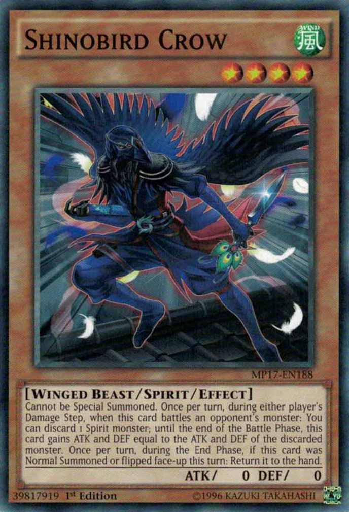 Shinobird Crow [MP17-EN188] Common | Odin's Place