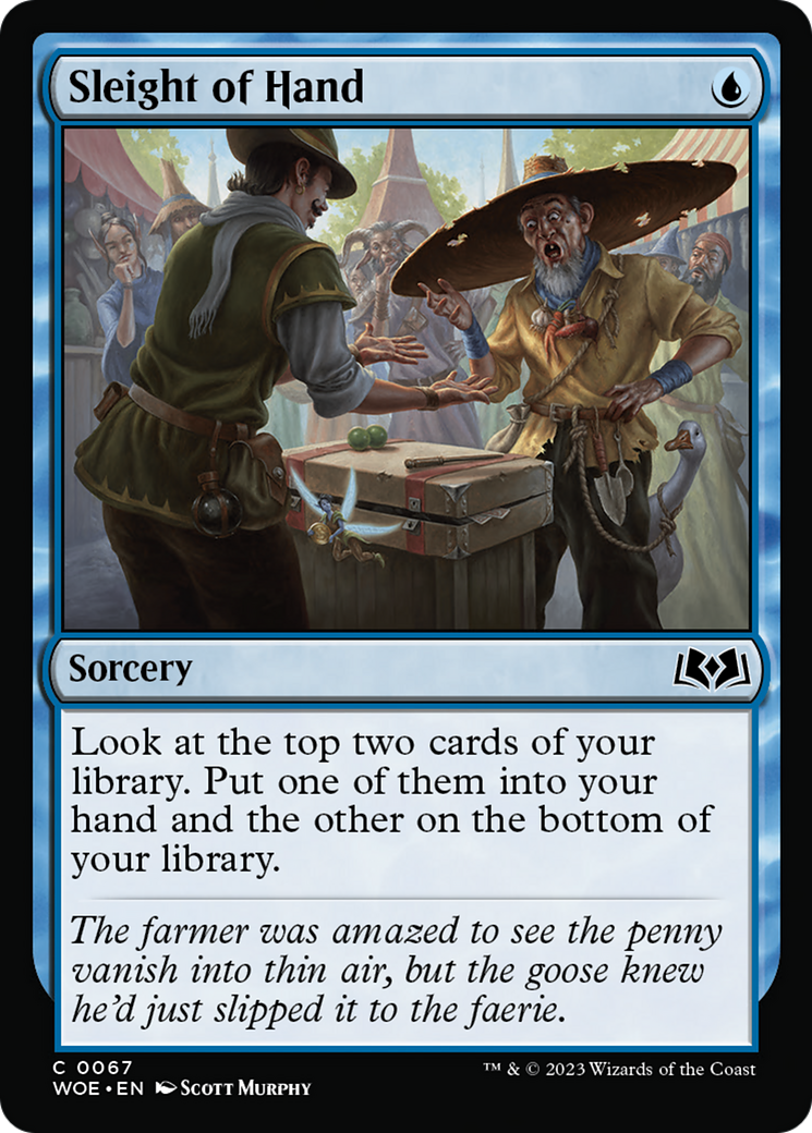 Sleight of Hand [Wilds of Eldraine] | Odin's Place