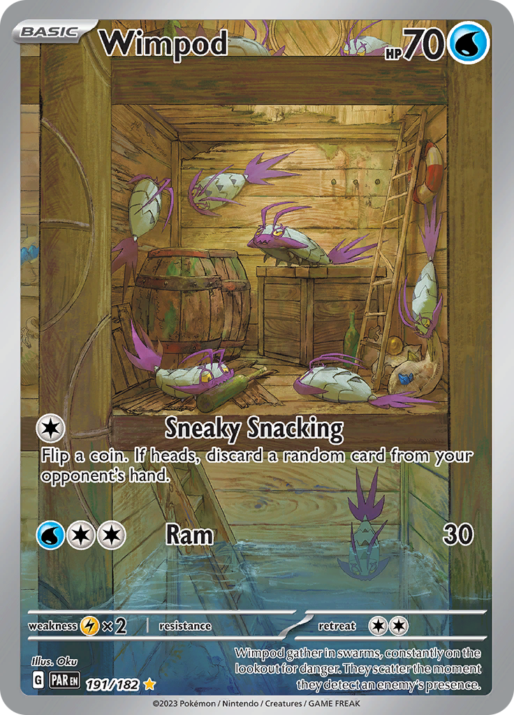 Wimpod (191/182) [Scarlet & Violet: Paradox Rift] | Odin's Place