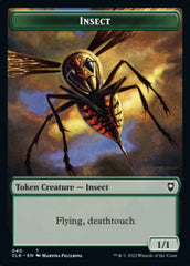 Spider // Insect Double-Sided Token [Commander Legends: Battle for Baldur's Gate Tokens] | Odin's Place