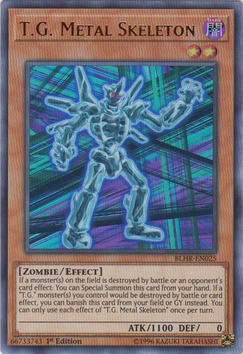 T.G. Metal Skeleton [BLHR-EN025] Ultra Rare | Odin's Place