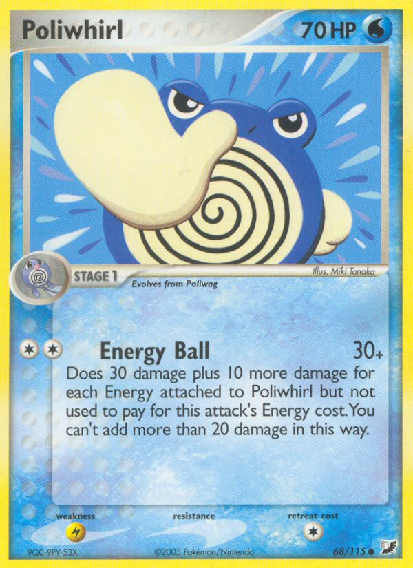 Poliwhirl (68/115) [EX: Unseen Forces] | Odin's Place