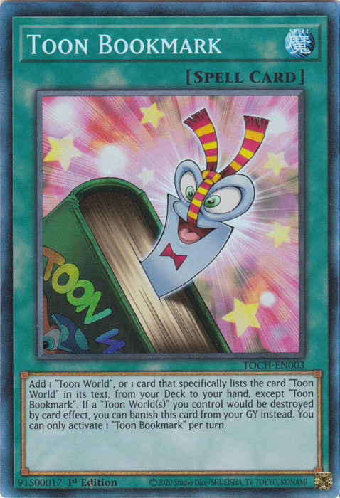 Toon Bookmark [TOCH-EN003] Collector's Rare | Odin's Place