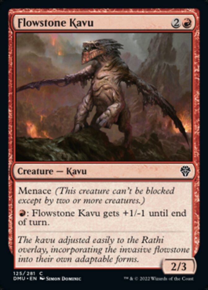 Flowstone Kavu [Dominaria United] | Odin's Place