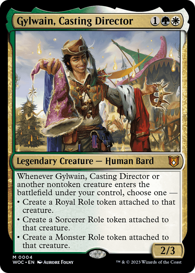 Gylwain, Casting Director [Wilds of Eldraine Commander] | Odin's Place