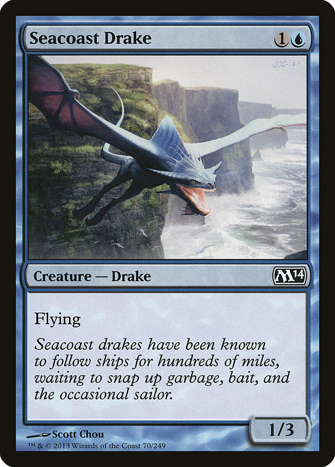 Seacoast Drake (70) [Magic 2014] | Odin's Place