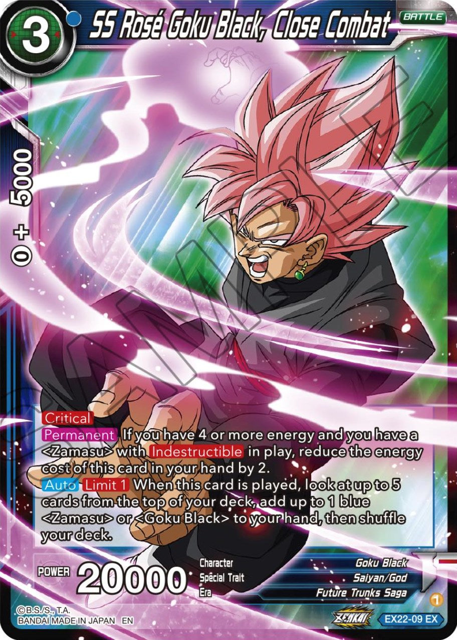SS Rose Goku Black, Close Combat (EX22-09) [Ultimate Deck 2023] | Odin's Place
