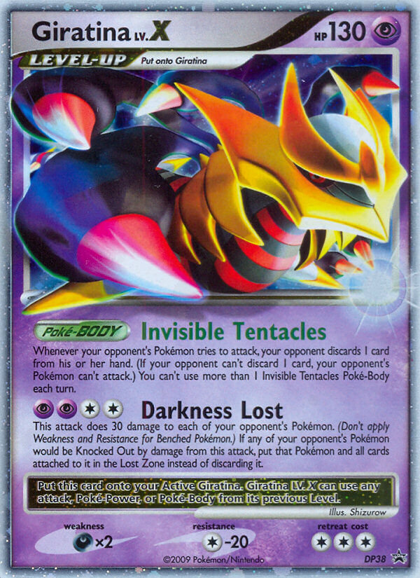 Giratina LV.X (DP38) [Diamond & Pearl: Black Star Promos] | Odin's Place