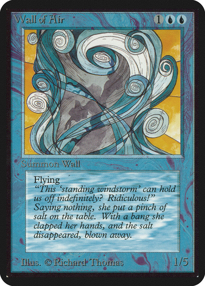 Wall of Air (89) [Alpha Edition] | Odin's Place