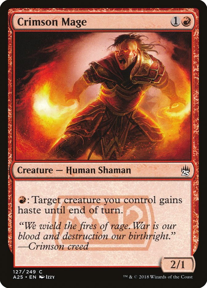 Crimson Mage (127) [Masters 25] | Odin's Place