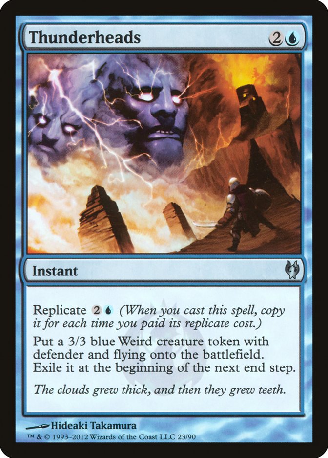 Thunderheads (23) [Duel Decks: Izzet vs. Golgari] | Odin's Place