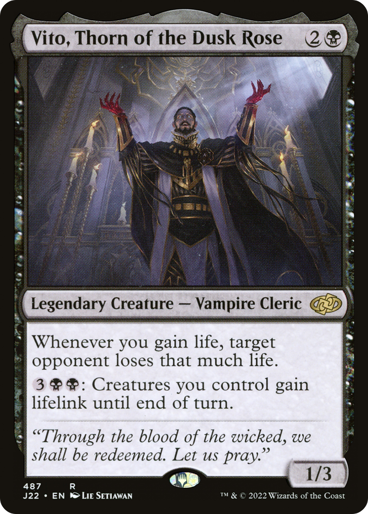 Vito, Thorn of the Dusk Rose [Jumpstart 2022] | Odin's Place