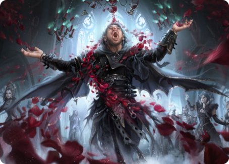 Bloodsoaked Reveler Art Card [Innistrad: Crimson Vow Art Series] | Odin's Place