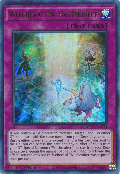 Witchcrafter Masterpiece [MP20-EN231] Ultra Rare | Odin's Place