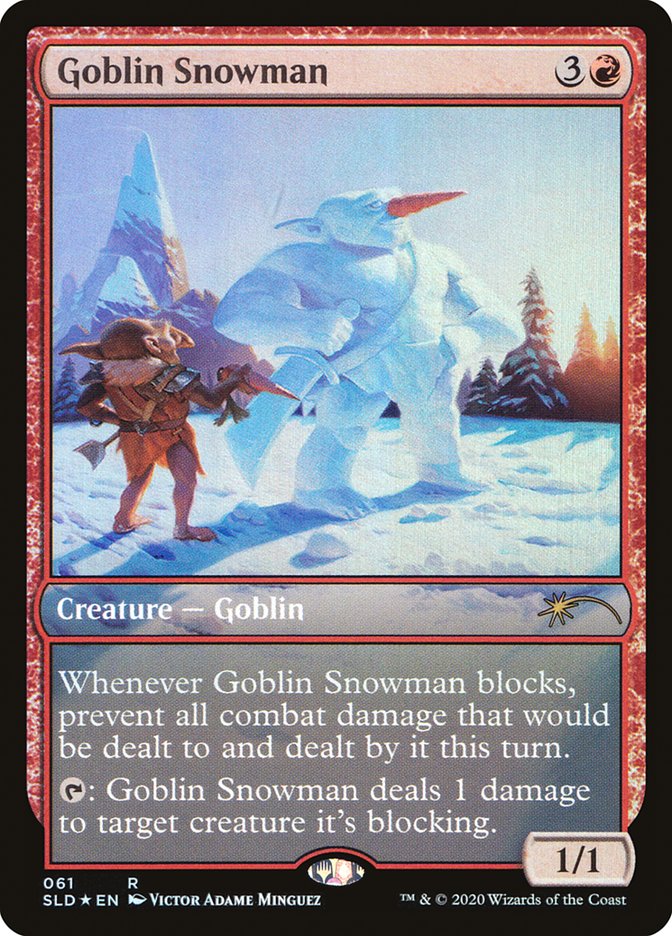 Goblin Snowman [Secret Lair Drop Series] | Odin's Place