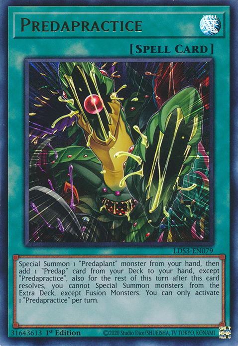 Predapractice [LDS3-EN079] Ultra Rare | Odin's Place