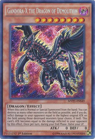 Gandora-X the Dragon of Demolition [MVP1-ENS49] Secret Rare | Odin's Place