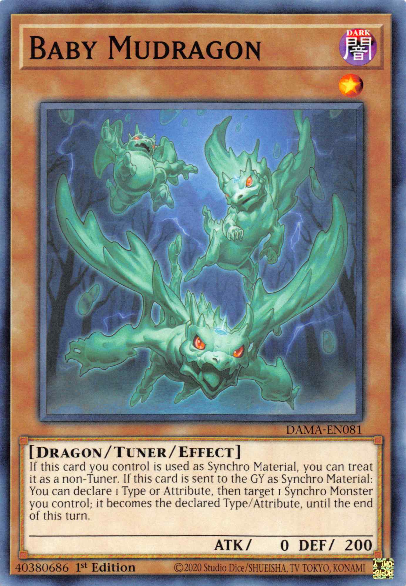 Baby Mudragon [DAMA-EN081] Common | Odin's Place