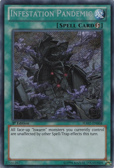 Infestation Pandemic [HA07-EN068] Secret Rare | Odin's Place